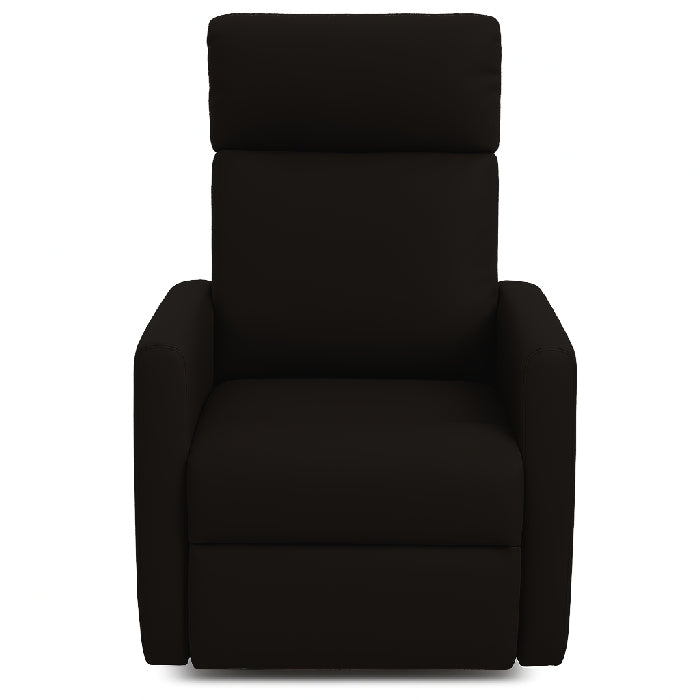 Poltrona reclinabile manualmente in ecopelle - Aura