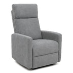 Poltrona reclinabile manualmente in tessuto - Relaxia