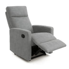 Poltrona reclinabile manualmente in tessuto - Relaxia