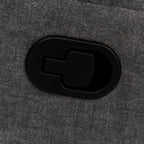 Poltrona reclinabile manualmente in tessuto - Relaxia