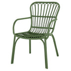 Poltrona da giardino in polipropilene effetto rattan - Meridiana