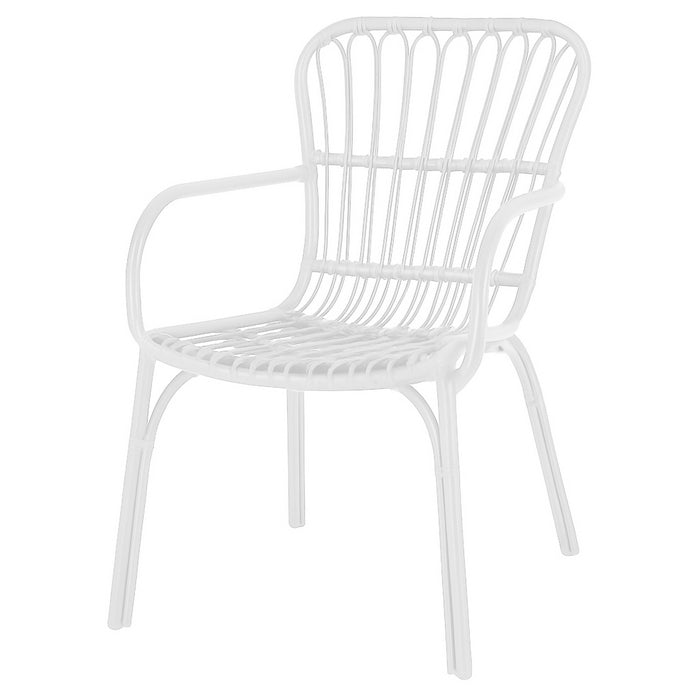 Poltrona da giardino in polipropilene effetto rattan - Meridiana