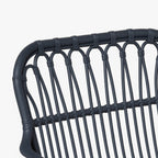 Poltrona da giardino in polipropilene effetto rattan - Meridiana