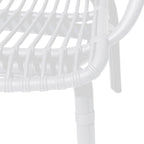 Divano da giardino in polipropilene effetto rattan - Meridiana