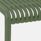 Tavolino quadrato da giardino in polipropilene - Meridiana