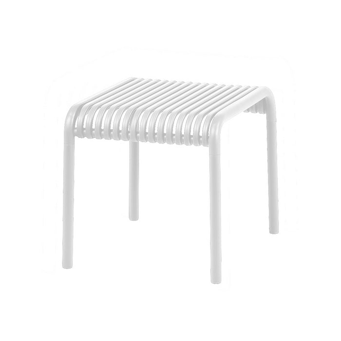 Tavolino quadrato da giardino in polipropilene - Meridiana