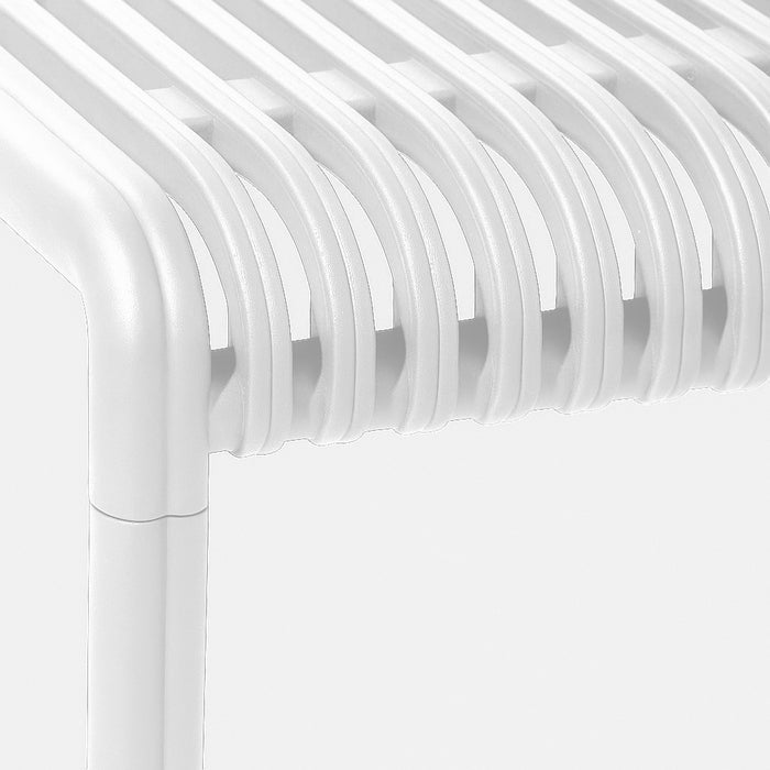 Tavolino quadrato da giardino in polipropilene - Meridiana