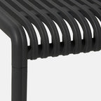 Tavolino quadrato da giardino in polipropilene - Meridiana