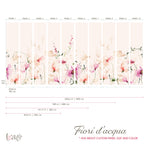 Murale - Fiori d'acqua