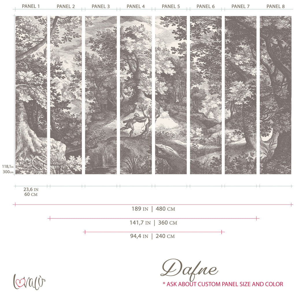 Murale - Dafne