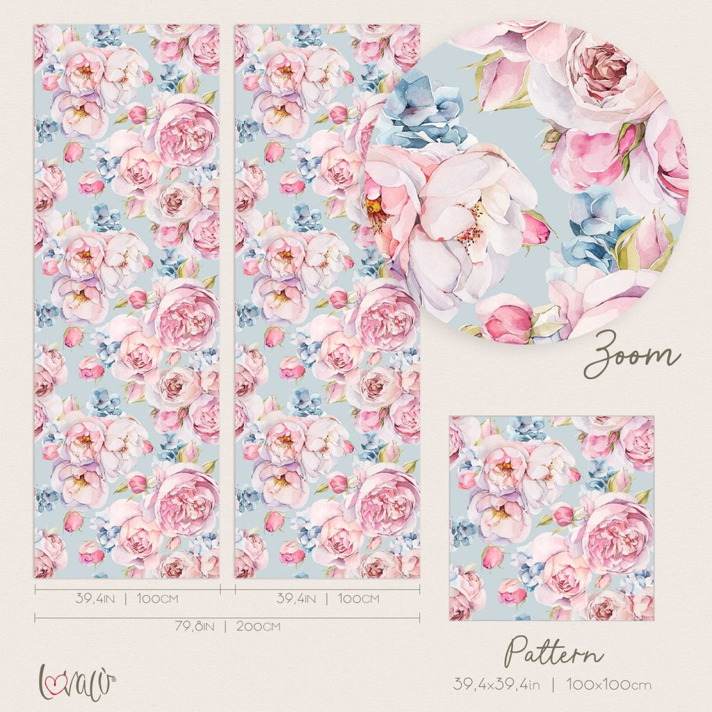 Floral Wallpaper - Rosa Rosae