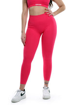 Leggings rosa modello IMMO a vita bassa senza cuciture