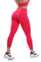Leggings rosa modello IMMO a vita bassa senza cuciture