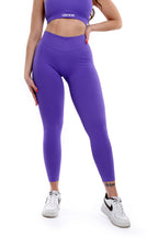 Leggings indaco modello IMMO a vita bassa senza cuciture