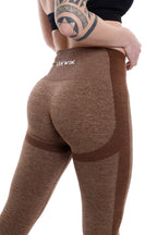 Leggings mocha modello POLLY a vita alta senza cuciture