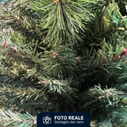 Albero di Natale verde slim - Norway Ø60x210h cm