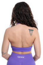 Top sportivo indaco modello IMMO