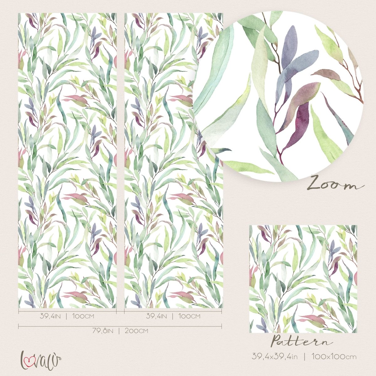 Wallpaper - Colored leaves FOLIAGE