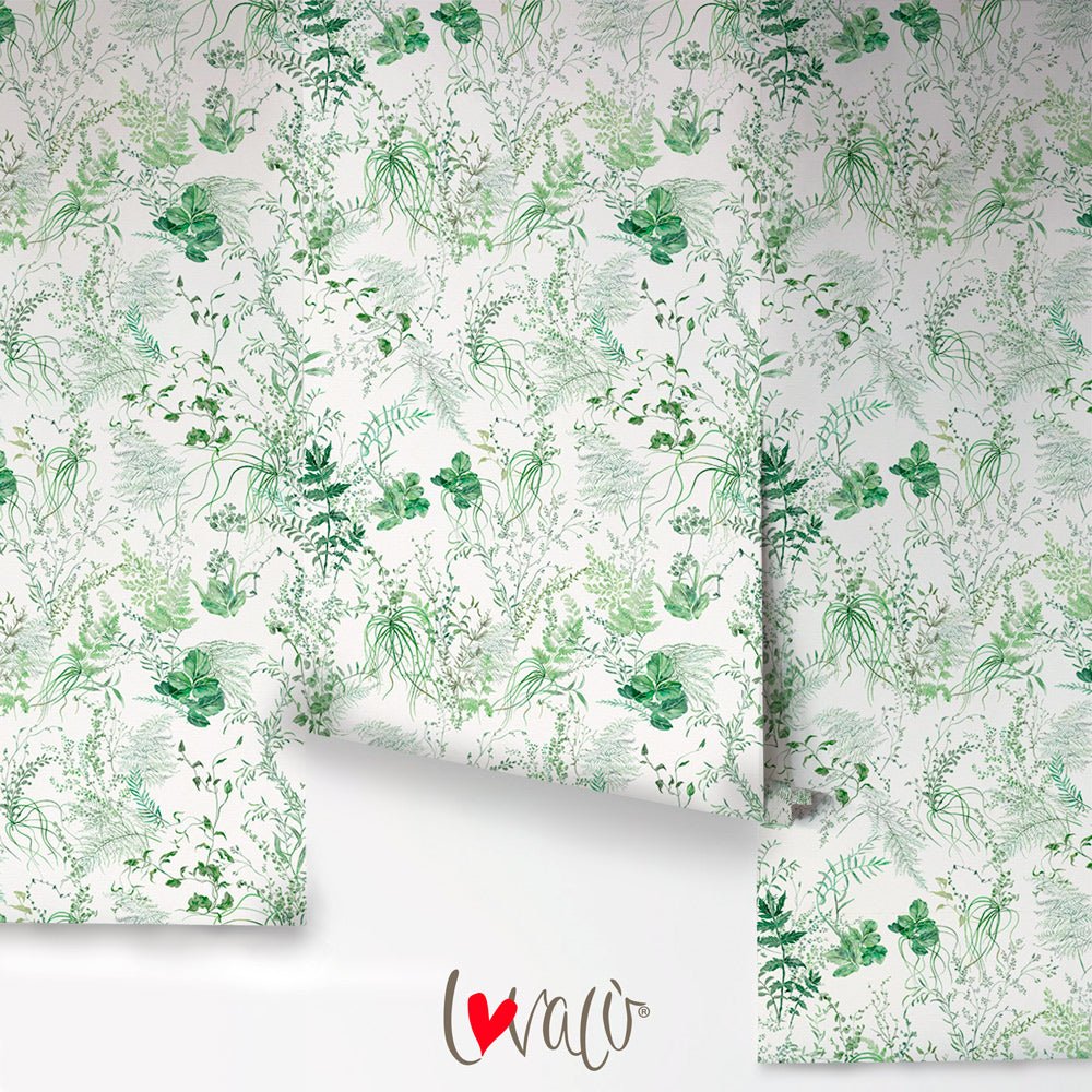 Wallpaper - Fern Botanical HERBS