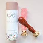 Wax seal stamp - Peony